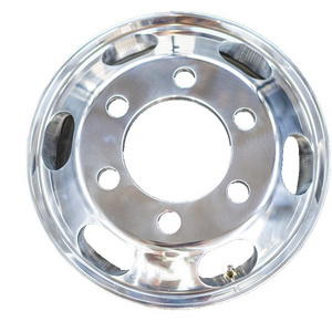 alloy aluminum 17.5*6.75 tubeless truck wheel rims hot selling for truck and trailer wheel rims supplier in China