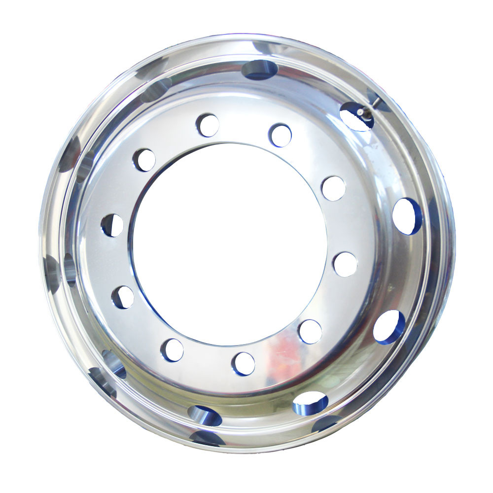 22.5*9.00 Aluminum Truck Wheel Rims 10 Bolt Holes Hand Truck Wheels Alloy wheels 12R22.5 Tire sizes