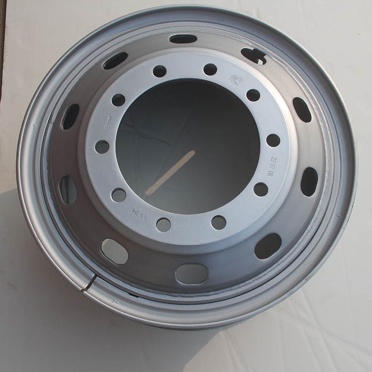 Best Selling Steel Heavy Truck Wheel Rims 24 For 8.5-24 Tube Wheel