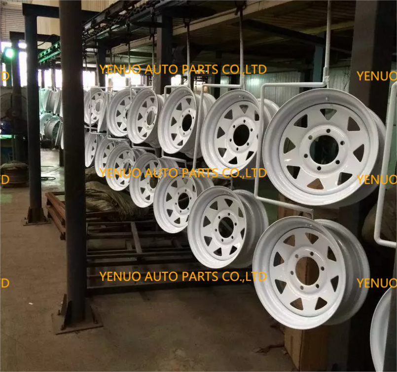 Customized All Specification 13 14 15 16 Inch Trailer Steel Rims 5x114.3mm Good Quality Trailer Wheel Rim