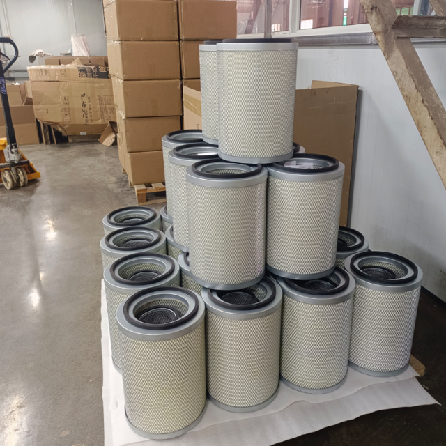 Purified air oil gas separation filter