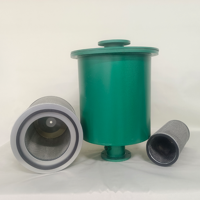 Purified air oil gas separation filter