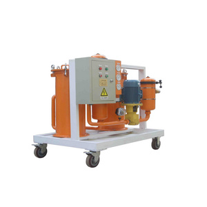 Deep filtration LYC-100G high solid content oil filter oil machine