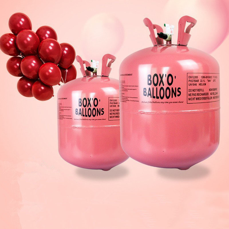 Low Price 22L Disposable Helium Cylinder Helium Tank Pure 99.999% 30LB Balloon Helium Gaz Bottle