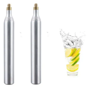 Competitive Hot Product Soda Co2 Gas Cylinder 0.6L 166.6Bar Aluminum TPED Food Grade Co2 Cylinder Co2 Tank