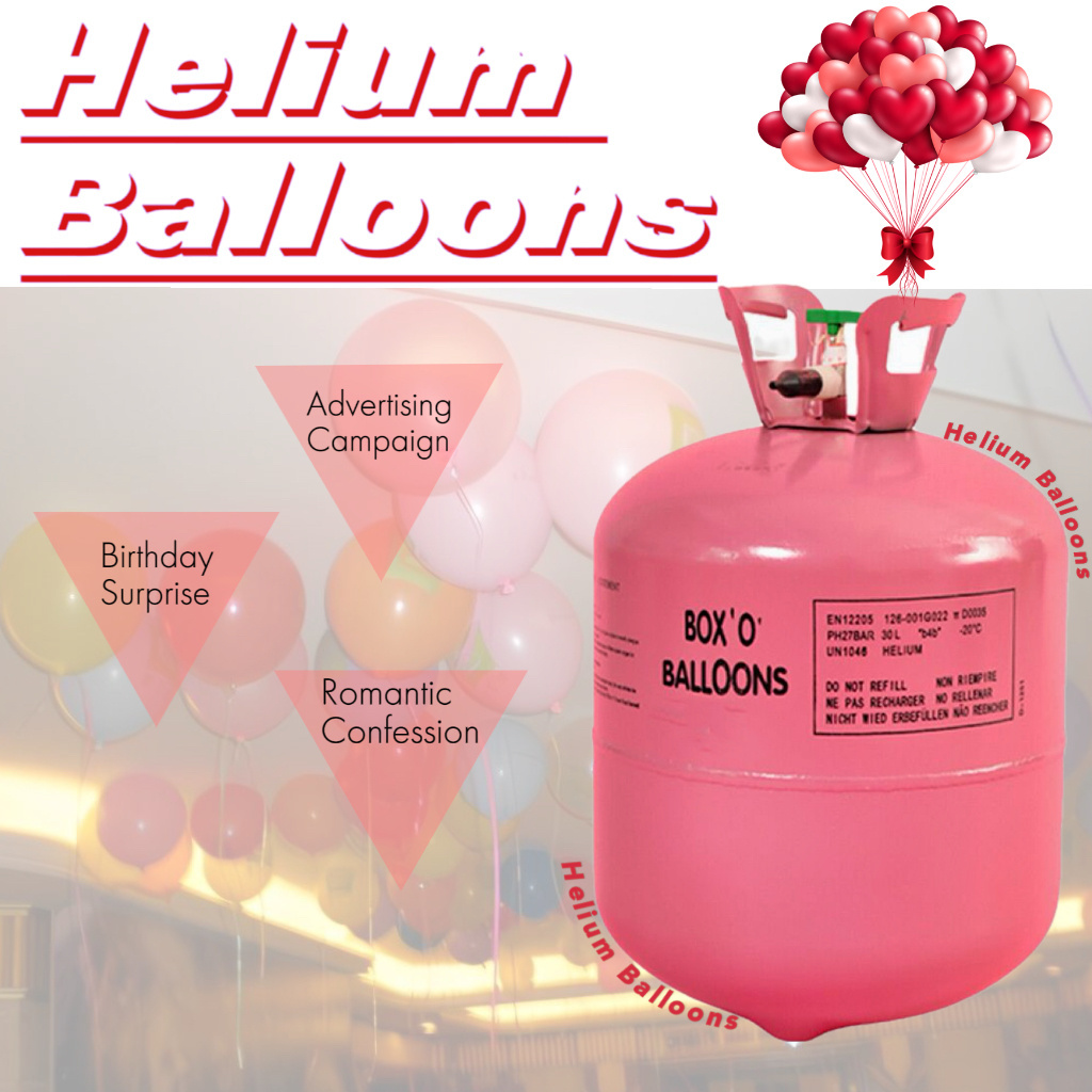 13.6L Helium Gas 30 Balloons High Purity with Best Quotation Good Quality 100% Recyclable cylinders