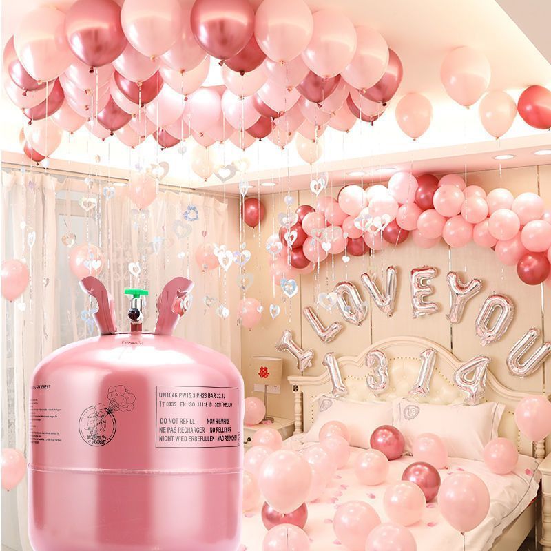 13.6L Helium Gas 30 Balloons High Purity with Best Quotation Good Quality 100% Recyclable cylinders