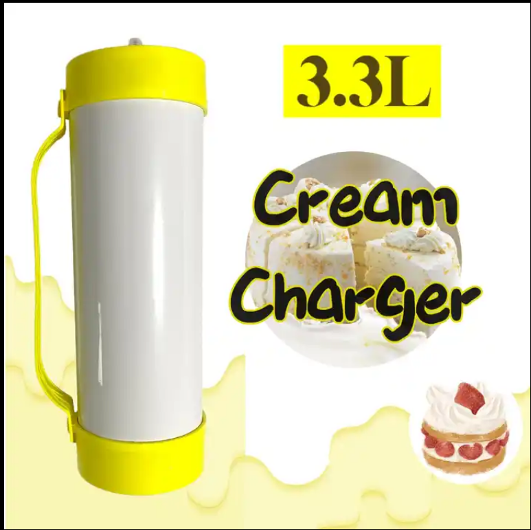 Highest Quality Bulk Selling Dessert Making Tool 2kg 3.3l Cream  Gold Whipped Cream Charger Cylinder at Factory Price