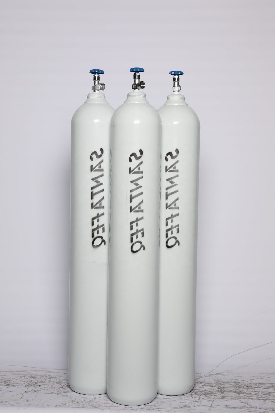 99.999% Oxygen Gas 40-50L 200bar Empty Seamless Steel O2 Gas Cylinder Price