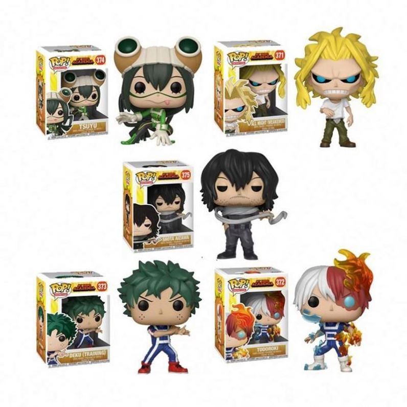 #375 My Hero Academia Set Action Figure Model Toy Professional POP Animation 10cm PVC Collection GP Unisex Japan 1/72 Movie & TV