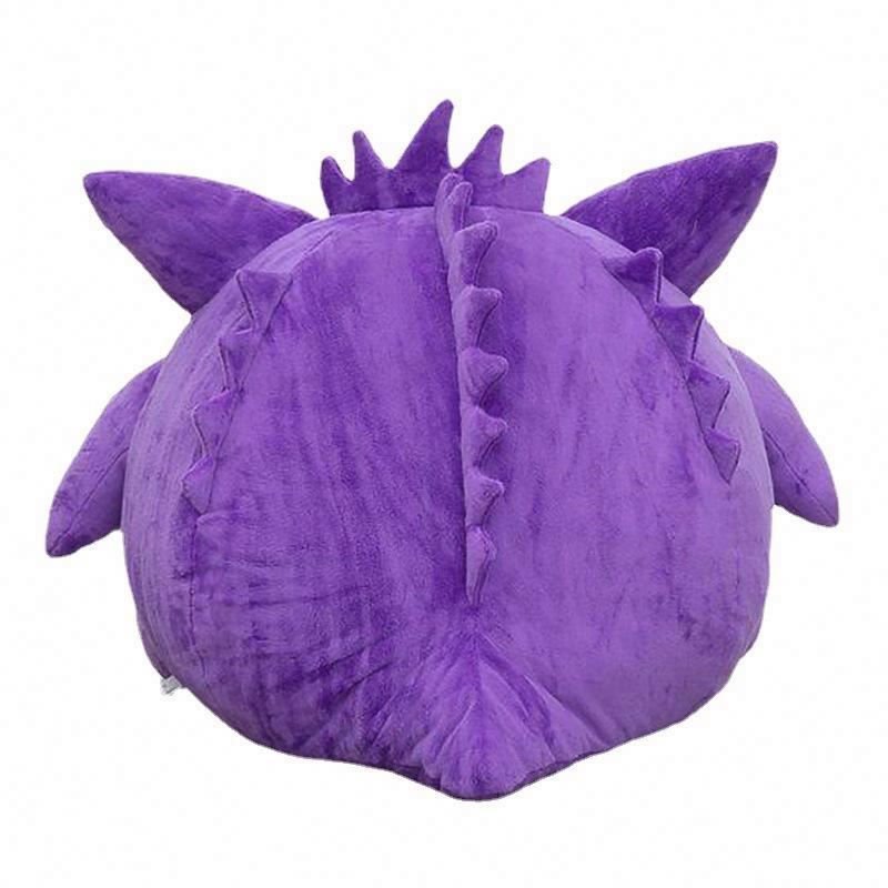 Anime Poke-mon Gengar Plush Doll Toys Sleeping Blanket Pillow OEM GP 1pc/pp Bag Unisex Toys for Loo Pretty Gift PP Cotton 2pcs