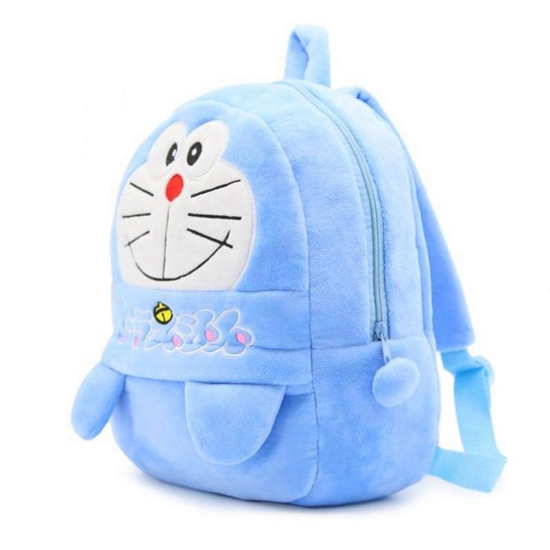 2022 Hot Sale Cute Doraemon Plush Toys Kids Kindergarten Doraemon Plush Backpack Traction Rope Anti-Lost Backpack