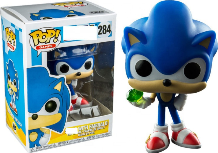 Pop Cartoon Character Super Sonics Action Figure #283 Sonic Oem Vinyl Model Toy For Gifts