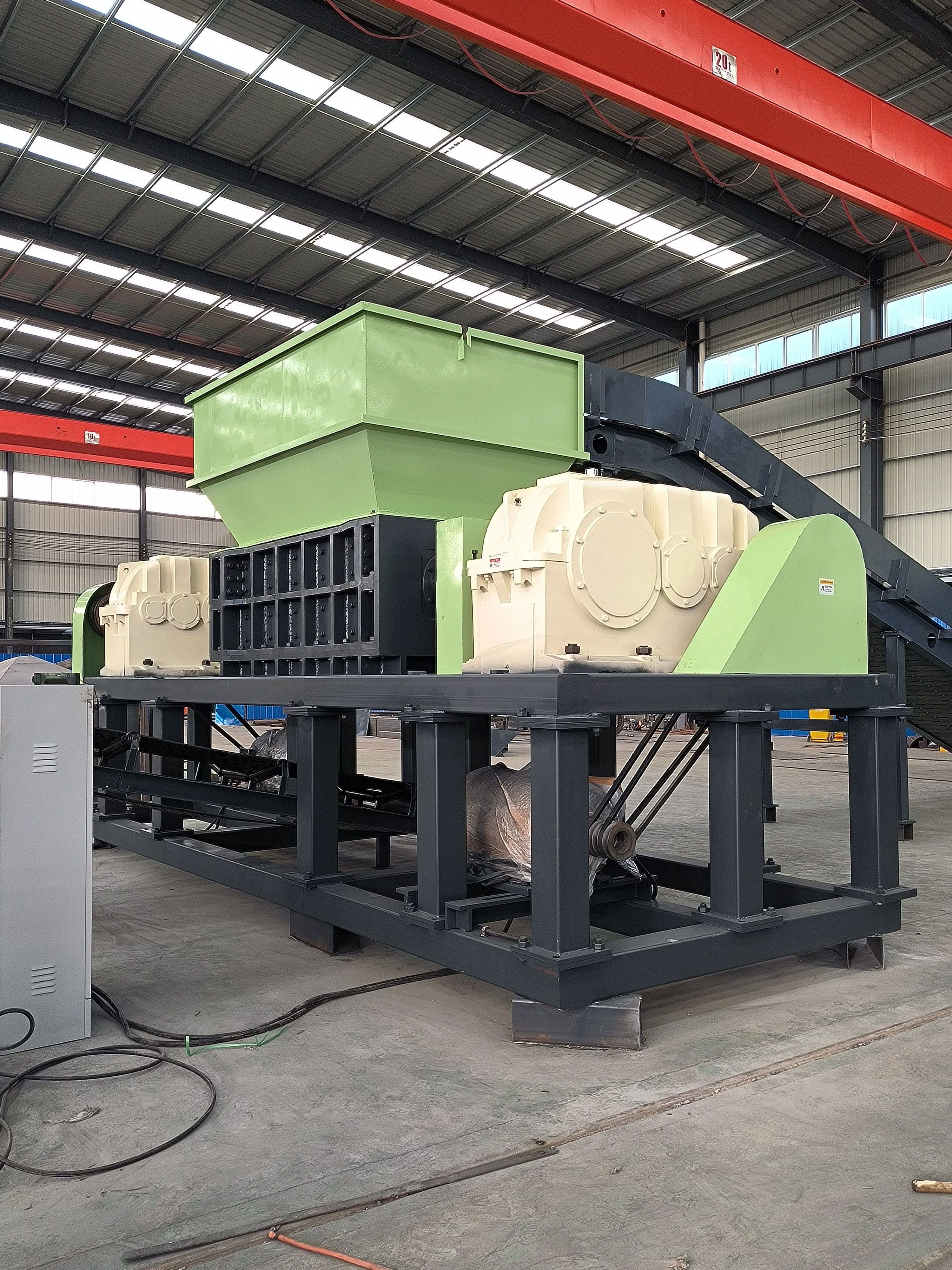 Plastic Crusher Machine For Sale Used Truck Tyre Shredder Engineering Plastics Shredder