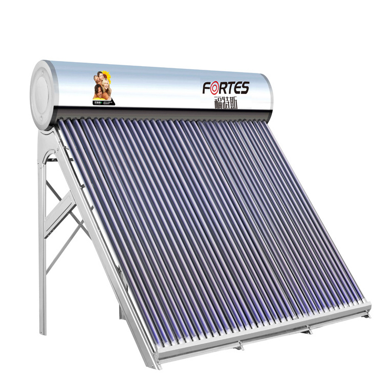 100L 200L 300L Non-Pressurized Solar Water Heater System For Home or Commercial