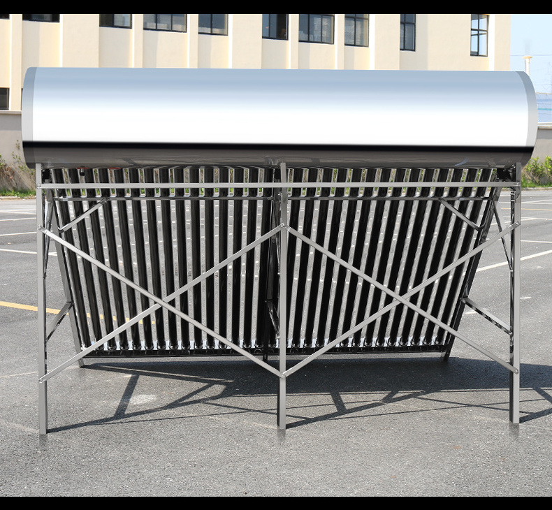 Best selling and High quality stock stainless steel tank sunny solar water system for hotel, commercial and household