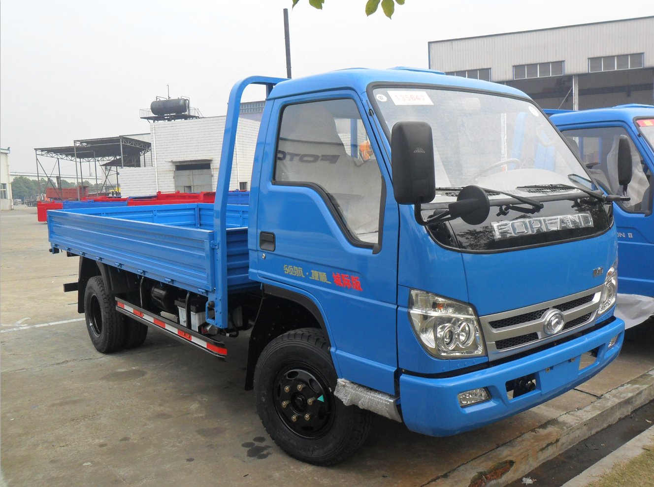 FOTON cargo van truck transportation mini truck cheap price stock for sale