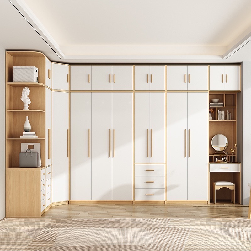 Factory Modern Wardrobe Storage Cabinet individual Closet Bedroom Furniture customized High gloss wardrobe cabinet