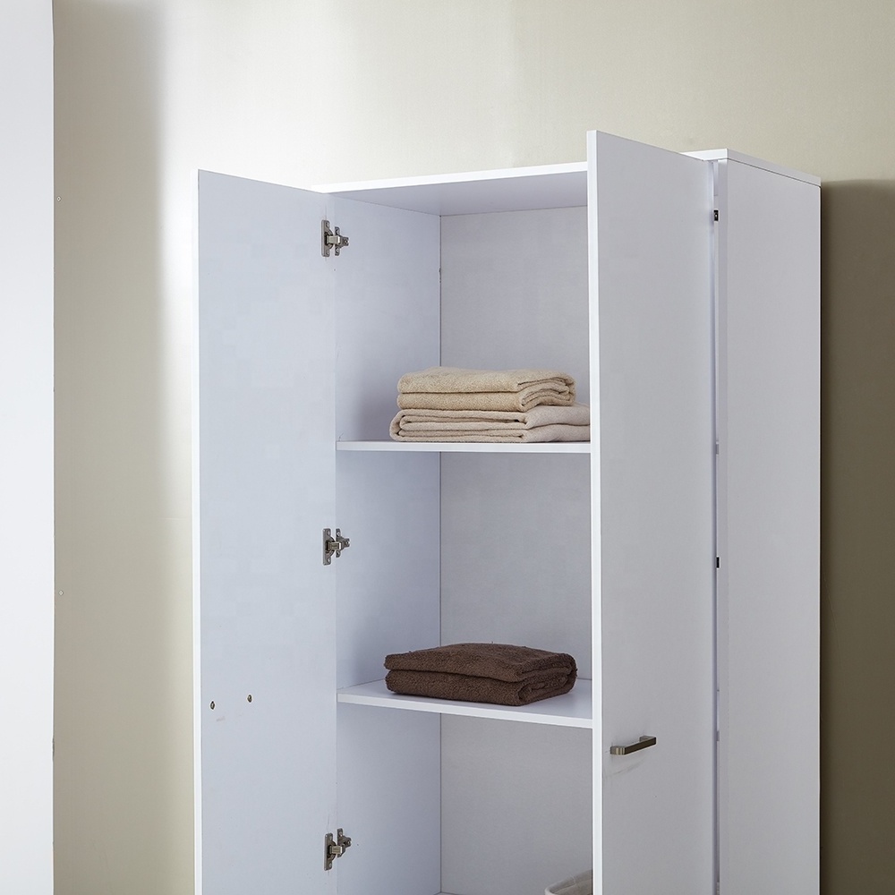 Environmentally Friendly 2 Sliding Wardrobe Door In Pure White Small Wardrobe Closets