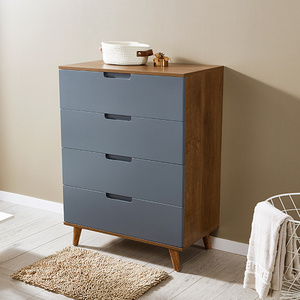 2023 seller Environmentally Home Wooden Feature 4Drawers Navy Dresser Thomasville Dresser dressing table