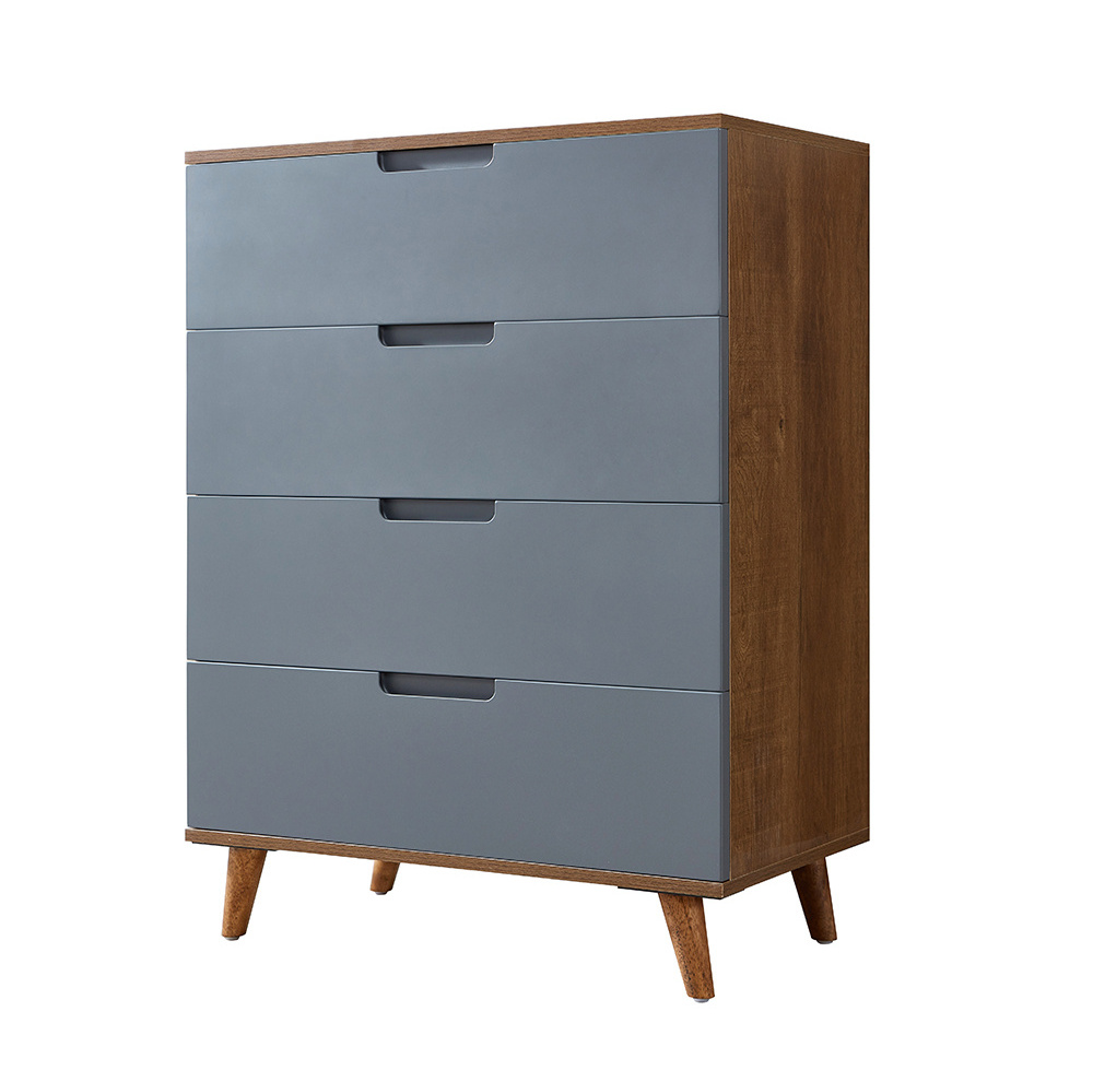 2023 seller Environmentally Home Wooden Feature 4Drawers Navy Dresser Thomasville Dresser dressing table