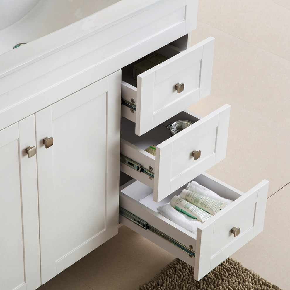 FSC certified bathroom vanity cabinet 30 bathroom furniture handles cheaper price durable aluminium bathroom cabinet