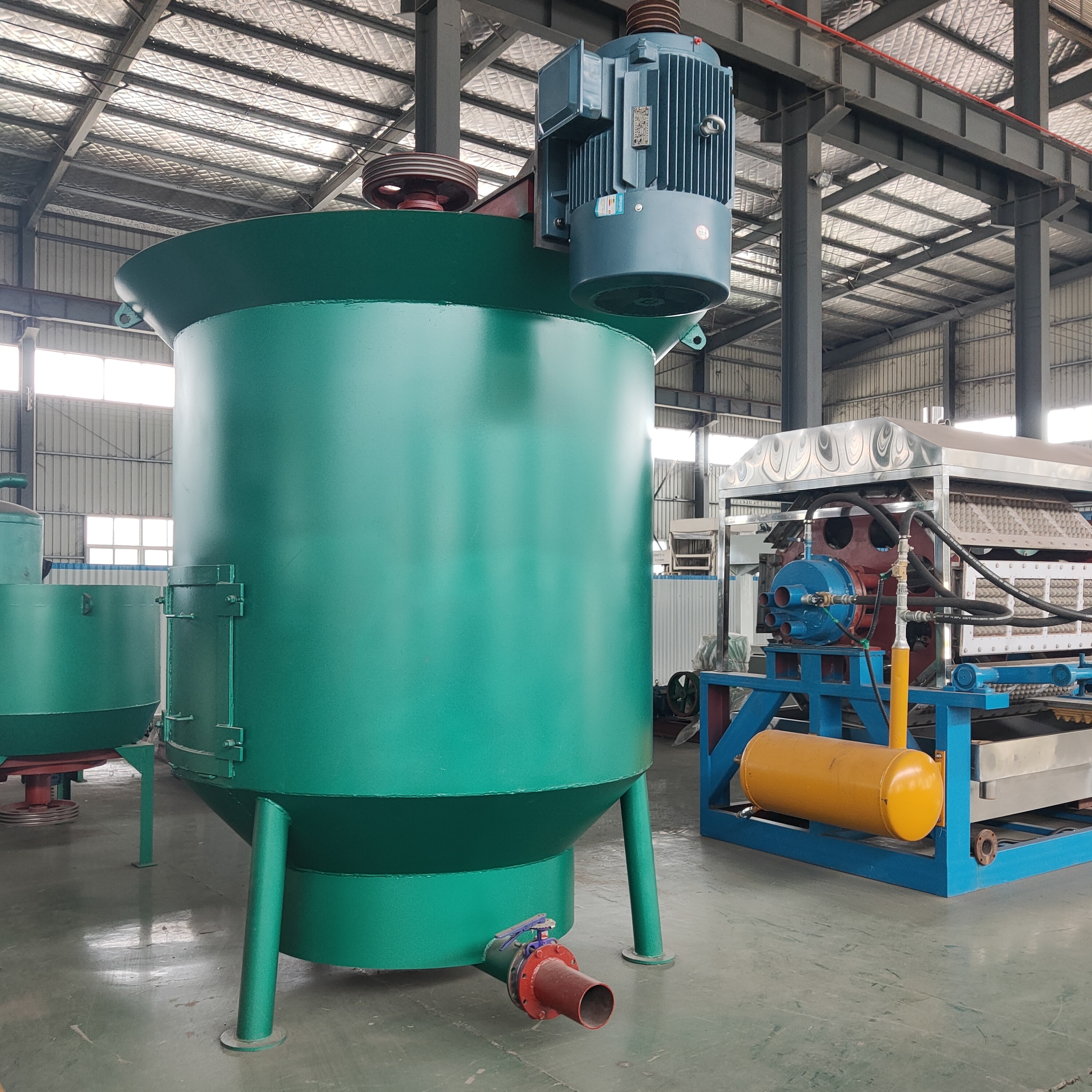 Good supplier Vertical Hydro Pulper Equipment Hydraulic Pulper for pulp molding equipment