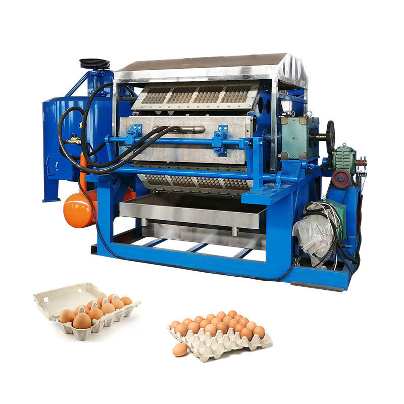 High speed and output egg tray machine for sale line cheap egg tray making machine production line