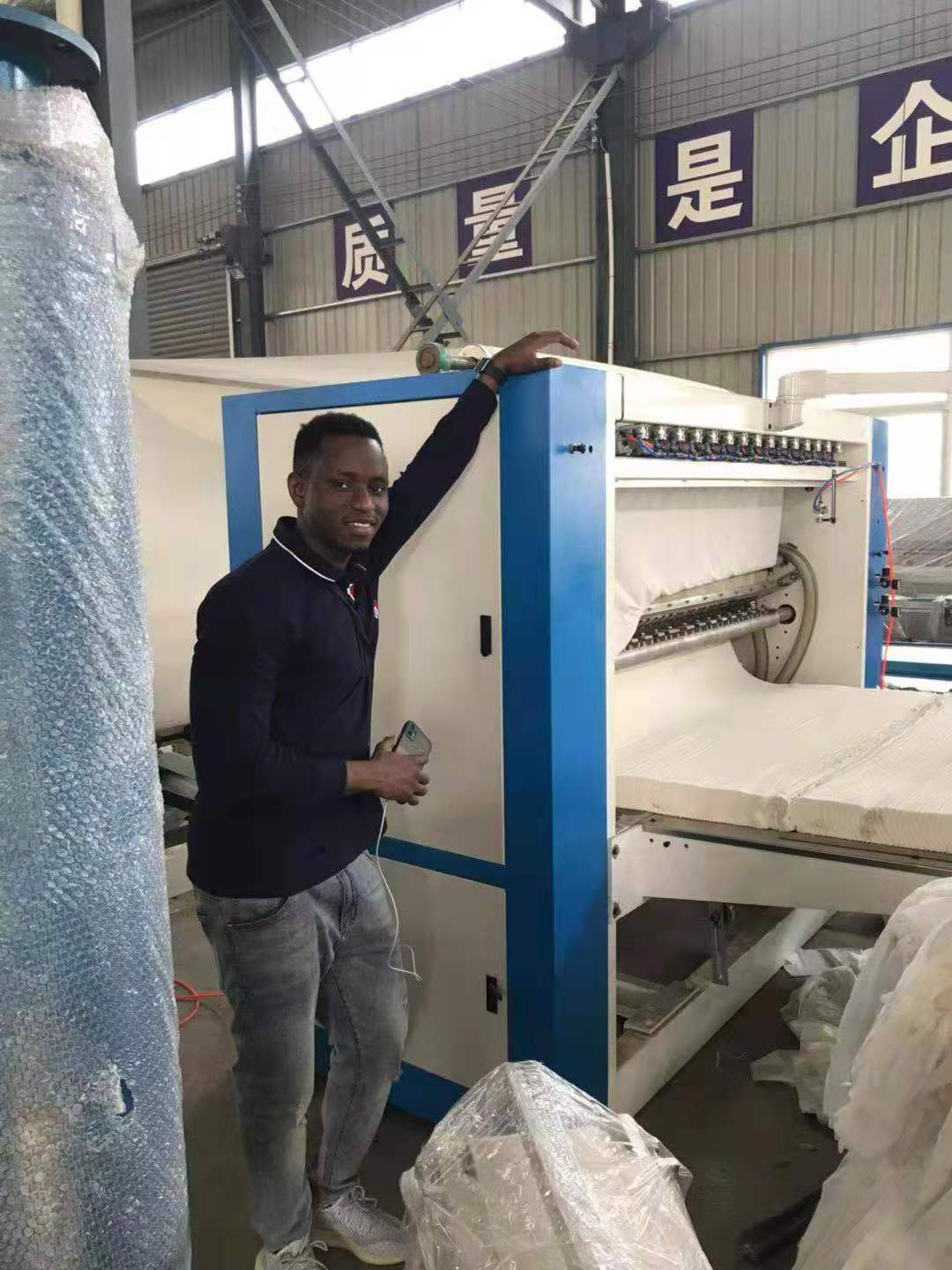 Full Automatic Facial Tissue Manufacturer Machine Small Roll Towel Napkin Tissue Toilet Paper Making Machine price