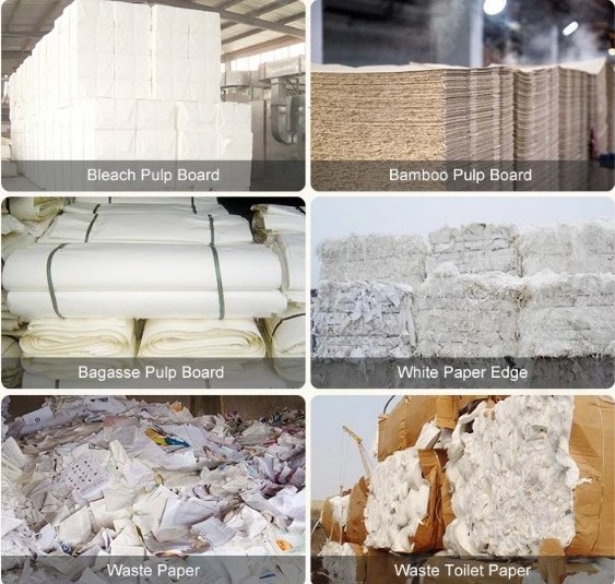 raw material jumbo tissue paper for baby diaper and sanitary napkin toilet paper facial tissue paper machine production line