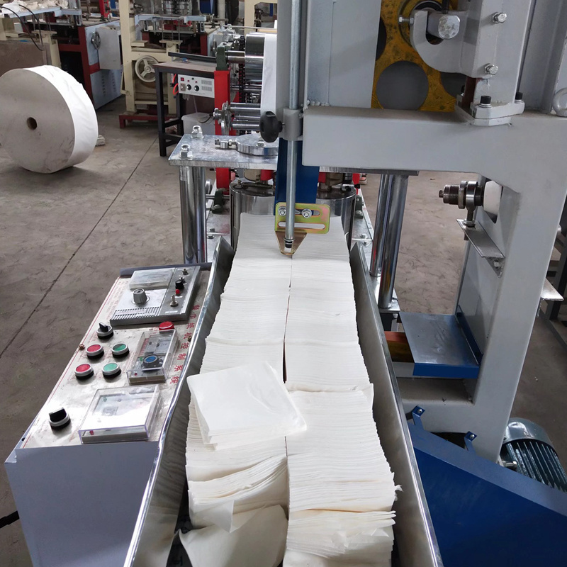 Whole Paper Napkin Machine Production Line Printer Toilet Tissue Napkin Machine For Make Napkins