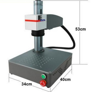 Fiber laser marking machine/RAYCUS 20w 30w 50w /miniprinter/laser marking machine for metal