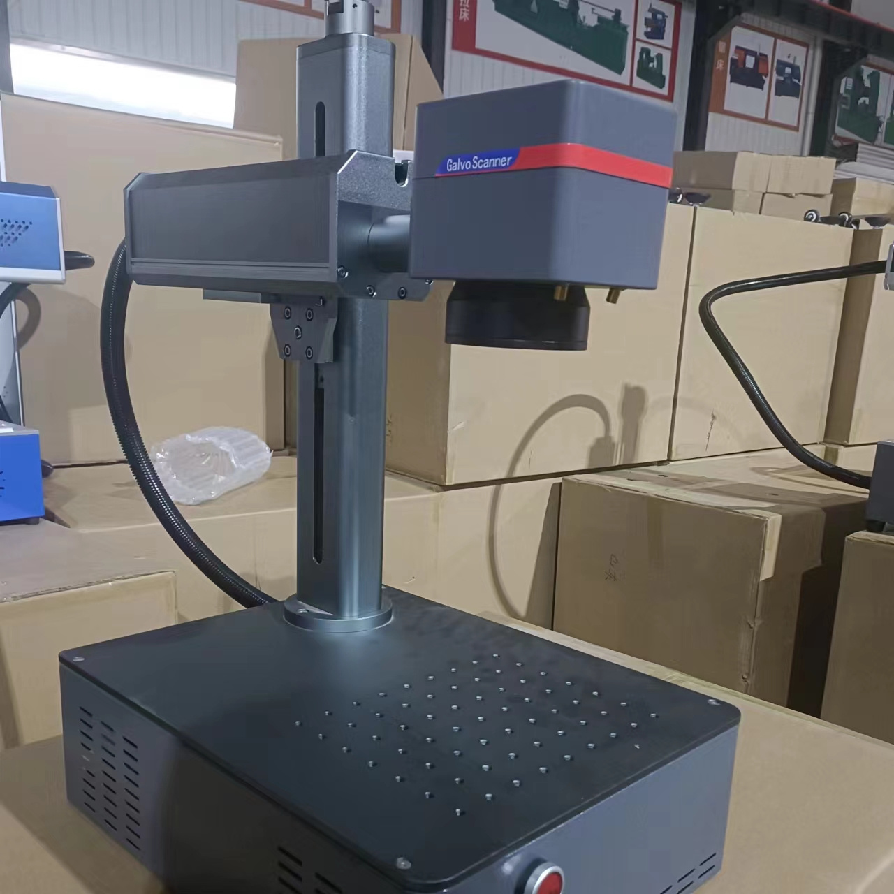 Fiber plate laser marking machine Pencil metal marking printer Laser engraving engraving machine Laser engraving machine