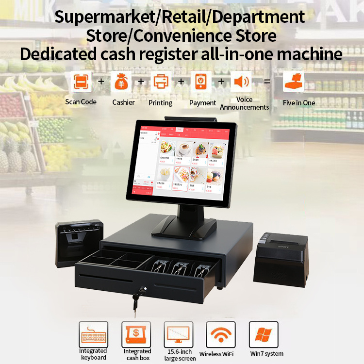 15 Inch / 9.6 Inch Touch Screen Cash Register Touch Screen Display Pos Touch Monitor