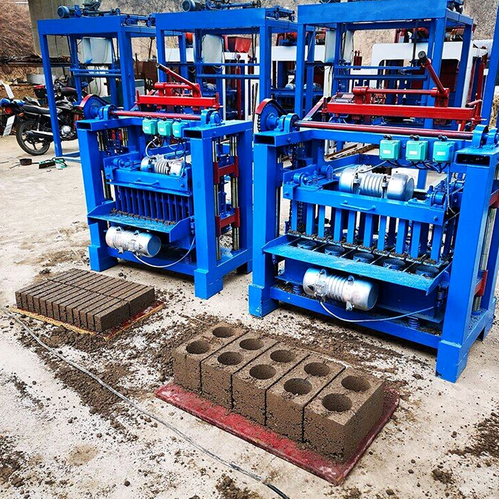 GEB-40 interlocking block concrete block paver brick making machine mold price