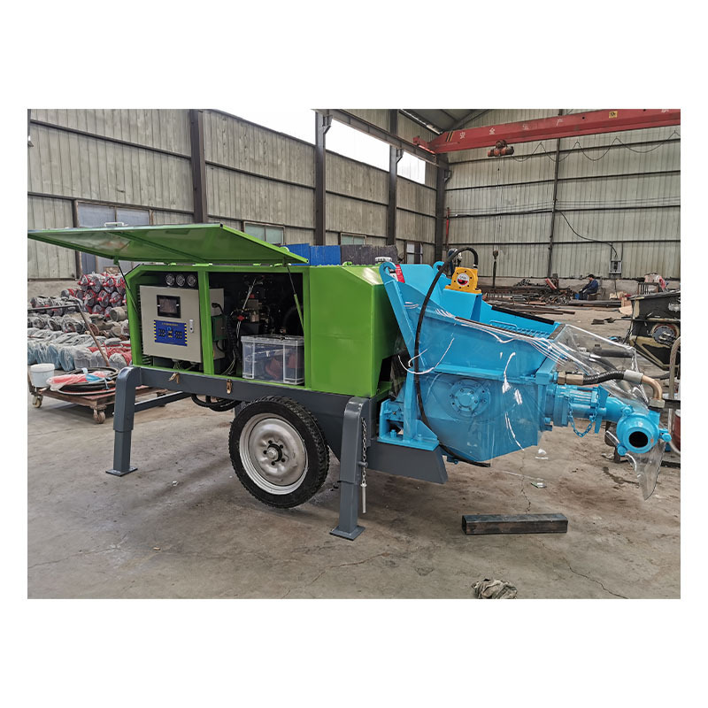 hot sale diesel mobile concrete spraying machine price concrete shotcrete with gun for tunnel construction works