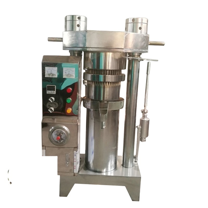 Coconut Olive Oil Press Machine / Small Cocoa Butter Hydraulic Mustard Oil Presser Commercial Use