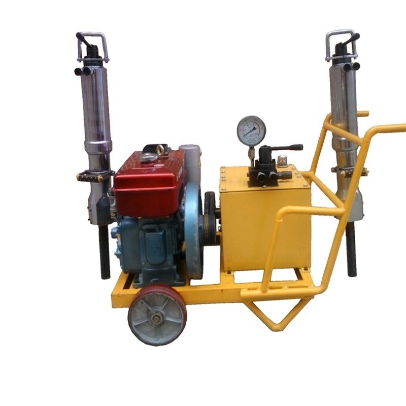 Fast Speed Wedge Type Hydraulic Rock Splitter For Splitting Stone Used In Mining