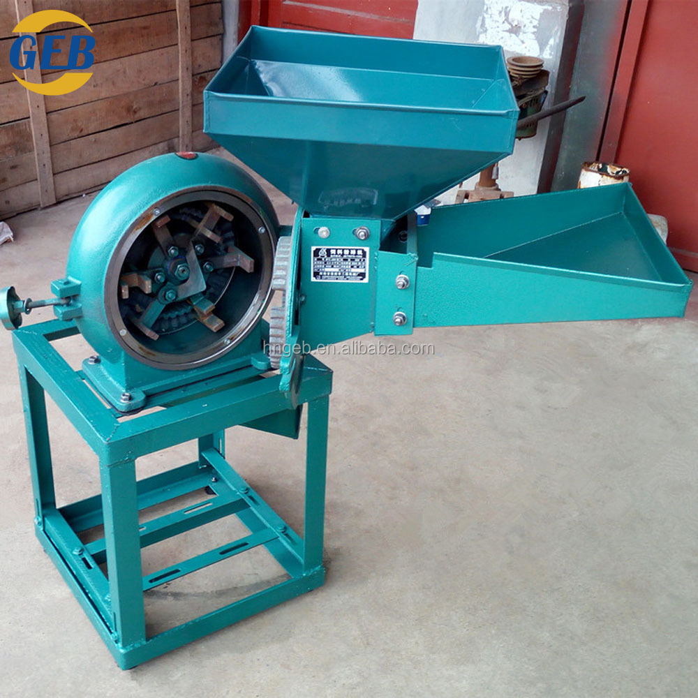 M6FFC360 Small scale grain mill electric wheat rice maize corn grinding grinder miller home use mini wheat flour milling machine