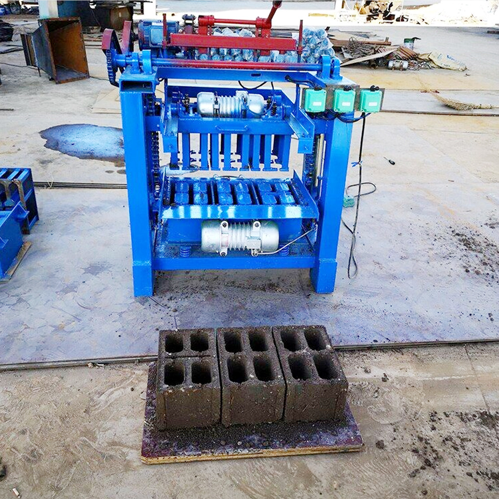 GEB-40 interlocking block concrete block paver brick making machine mold price