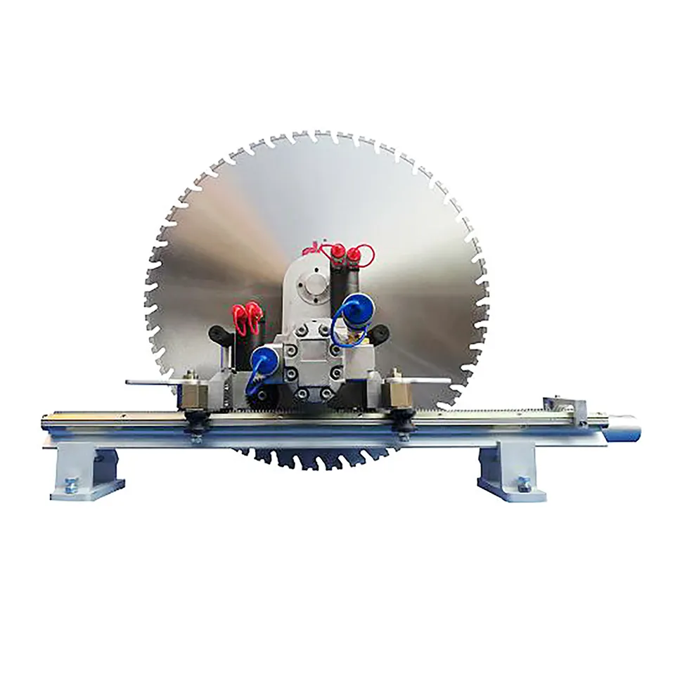 Electric 1200mm Diameter Stone Concrete Wall Groove Cutting Machine With Saw Blades