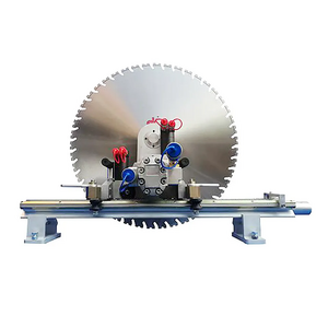 Electric 1200mm Diameter Stone Concrete Wall Groove Cutting Machine With Saw Blades