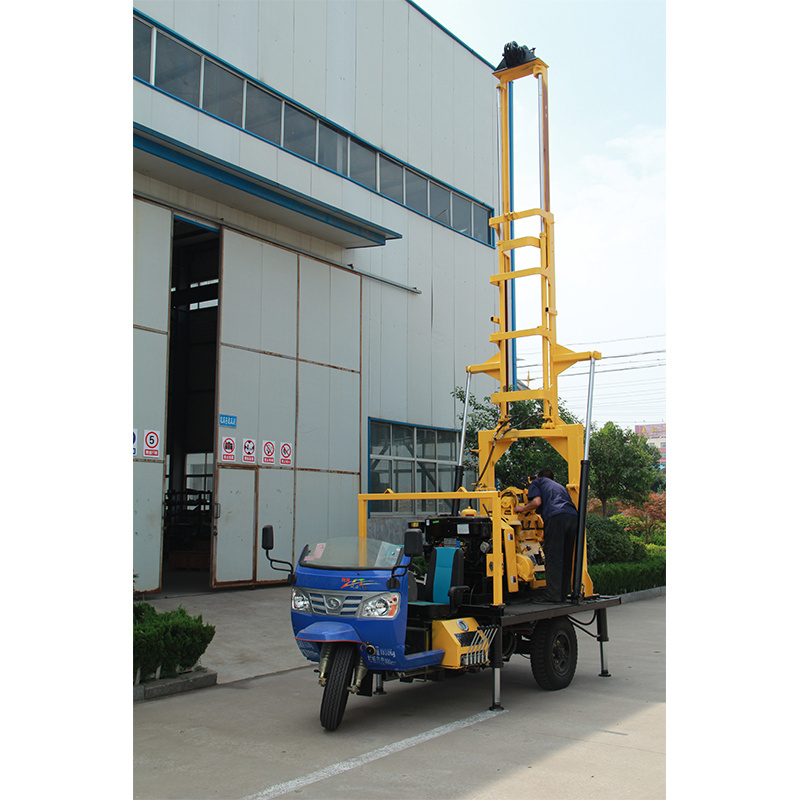 Water Driller 25 Meter Drill Machine 220v Water Well 70 Meter Deep Borehole Drill Rig 125mm