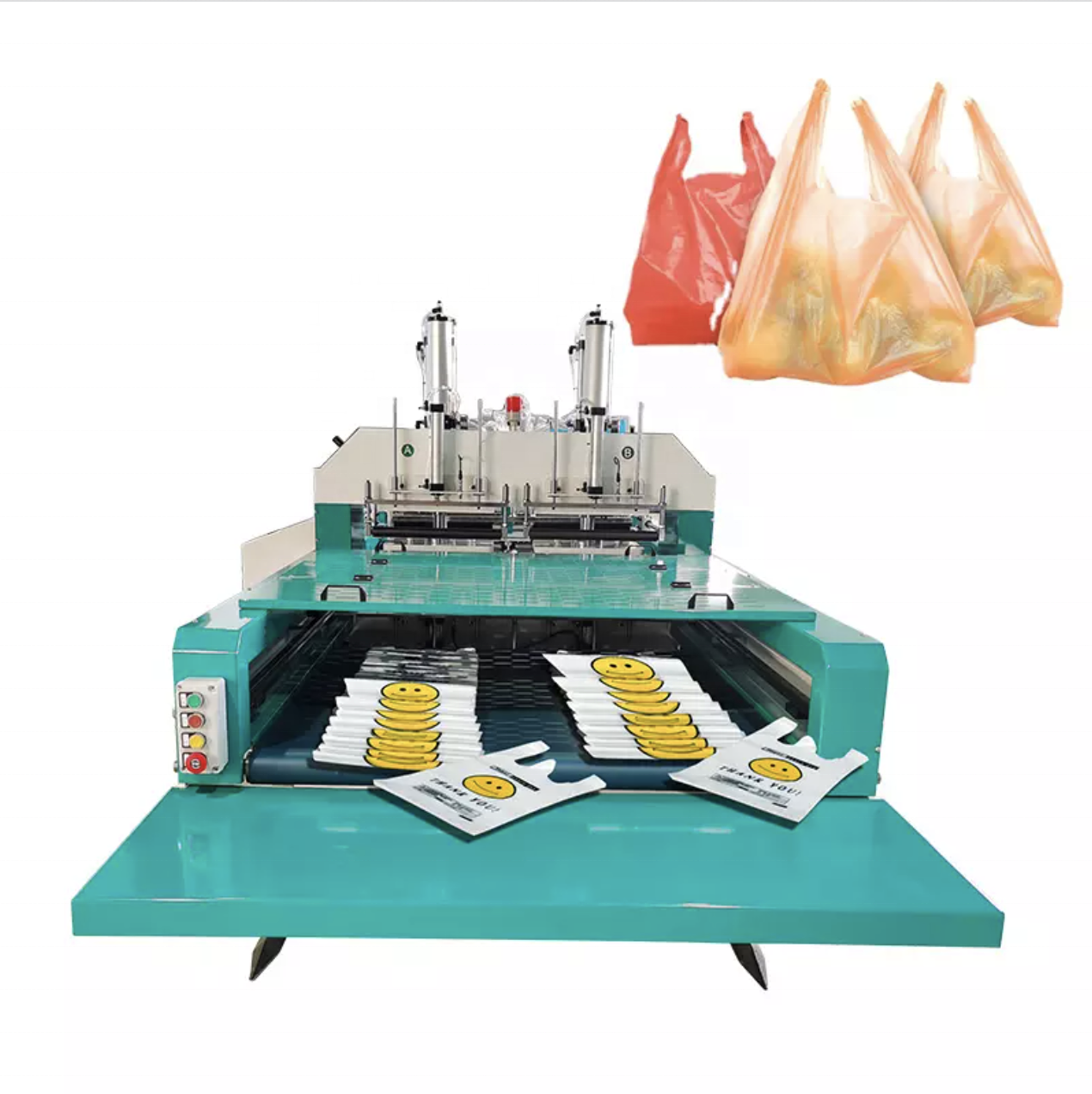 GEB Plastic Packaging Bag T-Shirt Bag Production Machine