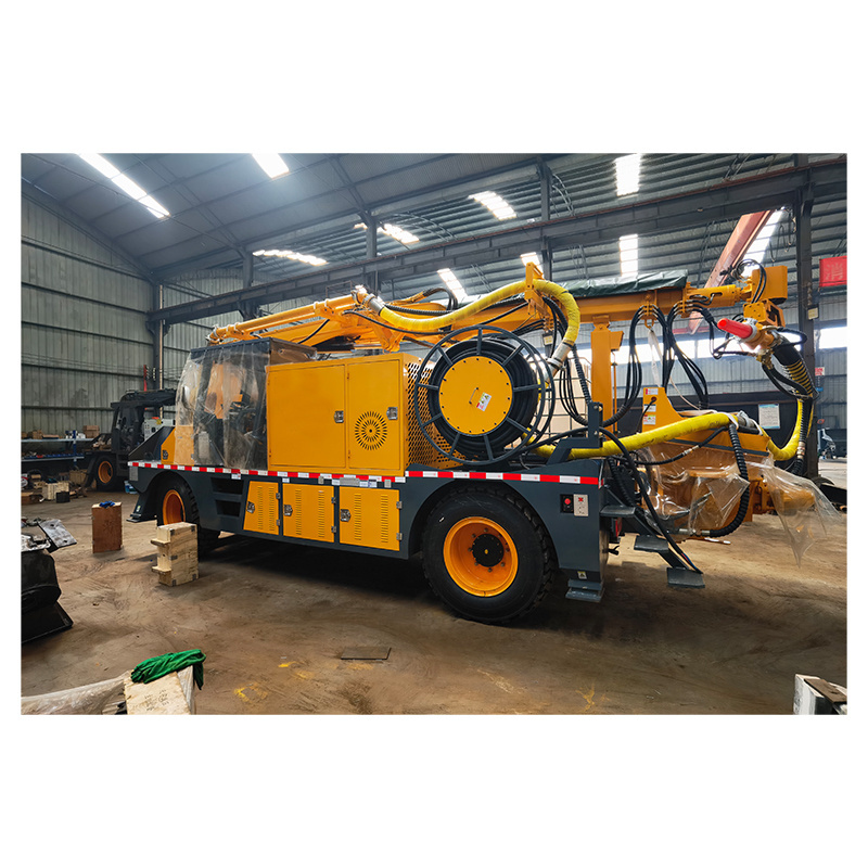 Factory Arm Robot Shotcrete Machine Concrete Gunite Truck Concrete Spraying Truck for Sale China TOP Brand Concrete Pump