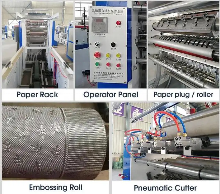 Small Business Machine Ideas Full Automatic V Folding Facial Tissue Paper Making Machine