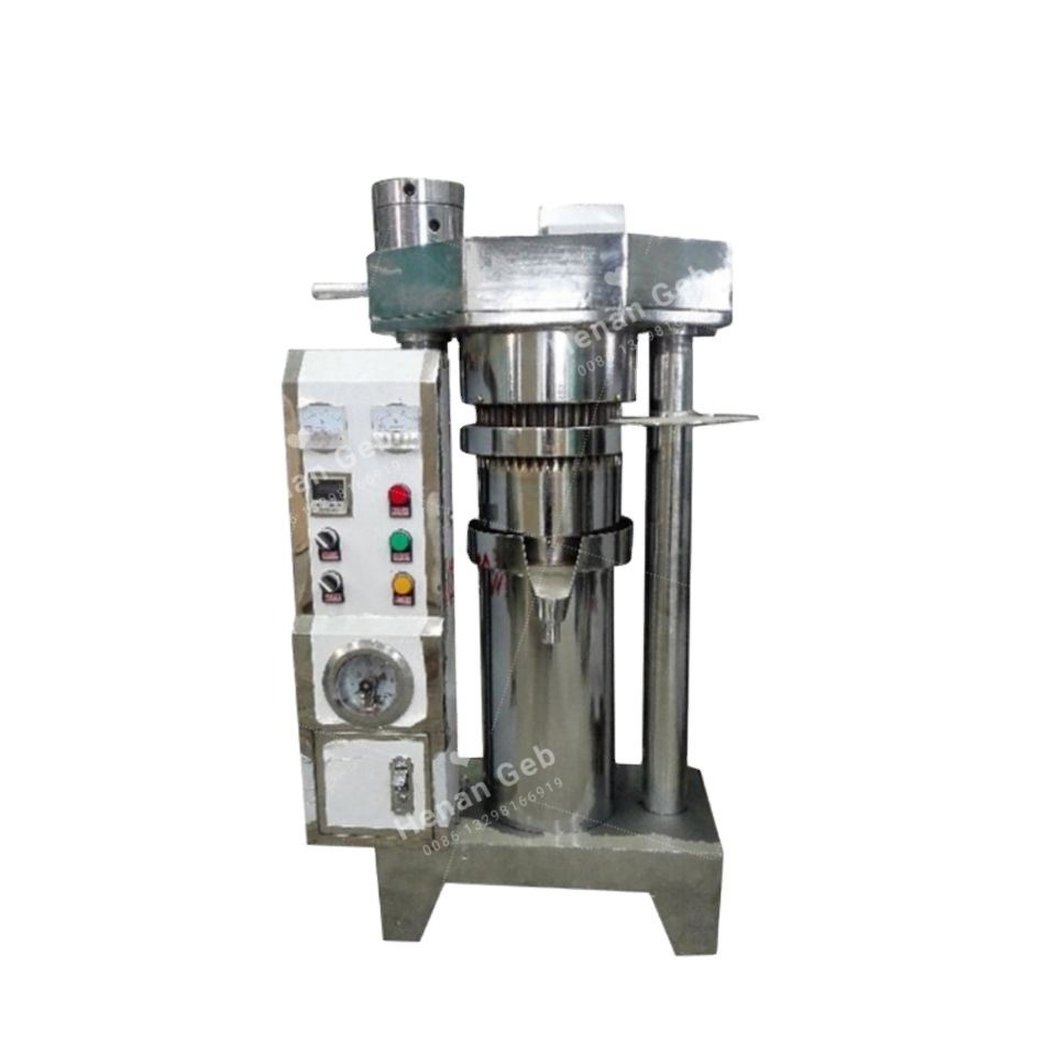 Coconut Olive Oil Press Machine / Small Cocoa Butter Hydraulic Mustard Oil Presser Commercial Use