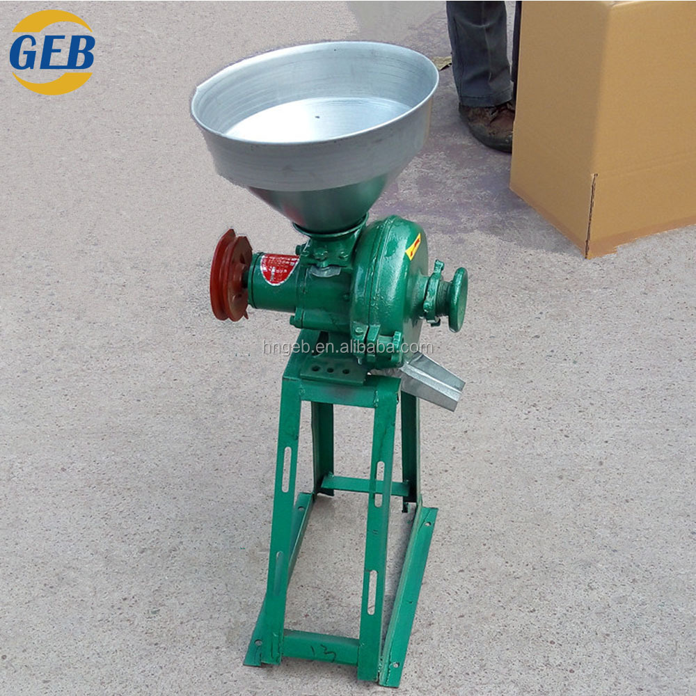 M6FFC360 Small scale grain mill electric wheat rice maize corn grinding grinder miller home use mini wheat flour milling machine