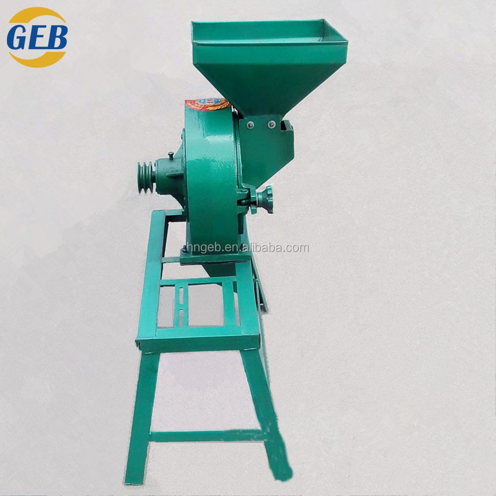 M6FFC360 Small scale grain mill electric wheat rice maize corn grinding grinder miller home use mini wheat flour milling machine