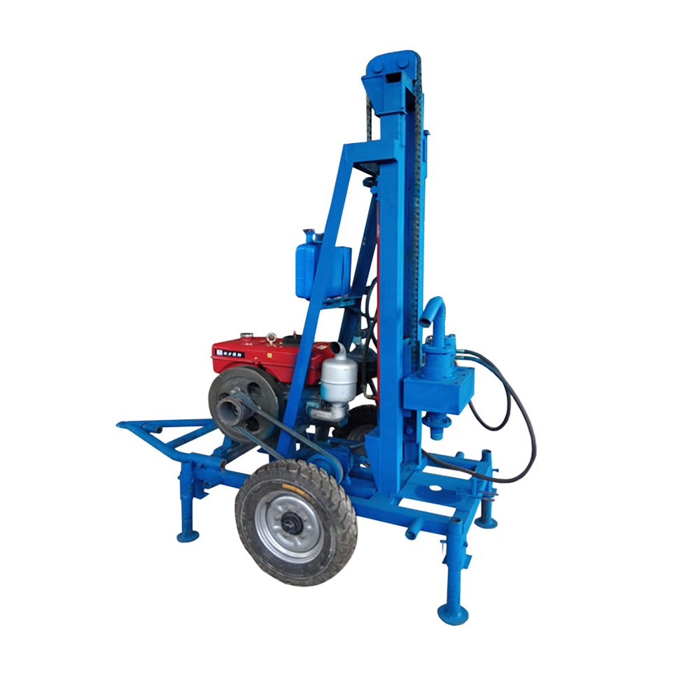 2021 Electric Water Well Drilling Rig Machine Portable Drill Rig for Well 1.5KW Power Drills